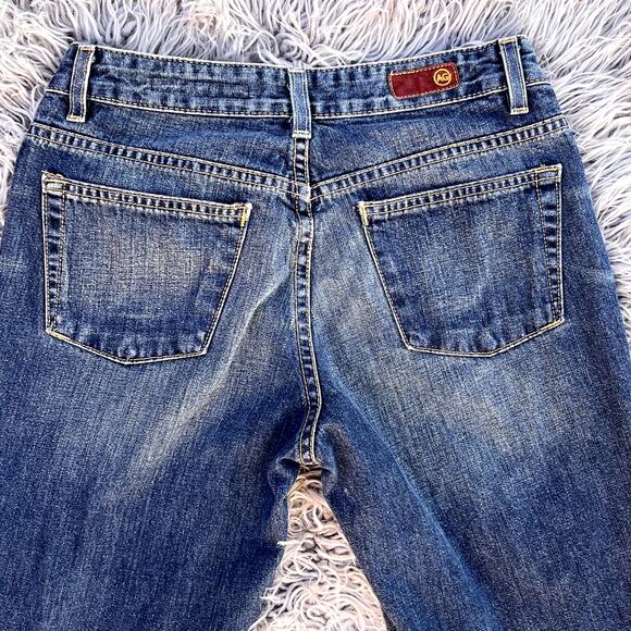 Adriano Goldschmied The Gemini Boot Cut Medium Denim Jeans Womens 28R Cotton - Picture 6 of 8